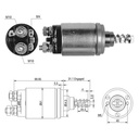 AUTOMATICO MERCEDES BENZ MB VOLVO 2 HUECOS 12V TIPO BOSCH