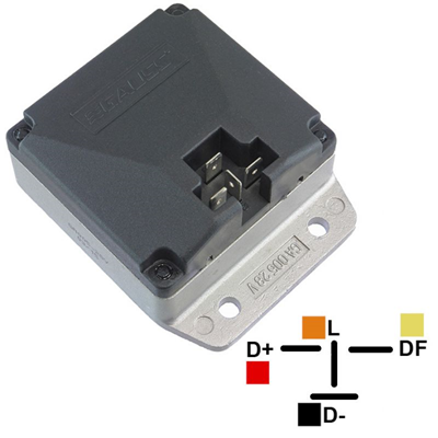 REGULADOR SCANIA VOLVO UNIVERSAL 24 55 EXTERNO CON PILOTO 4 TIPO BOSCH (GA1001-GA1003)