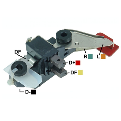 REGULADOR MITSUBISHI CANTER 12V 2 TERMINALES IG-L TIPO MITSUBISHI CONECTOR EN T