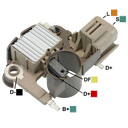 REGULADOR MAZDA 323 929 MV 12 2 L-S TIPO MITSUBISHI YR575