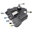 REGULADOR INTELIGENTE FORD FOCUS 2.0NEW FIESTA 12 CON TERMINAL (LIN) TIPO VALEO (GA1831)