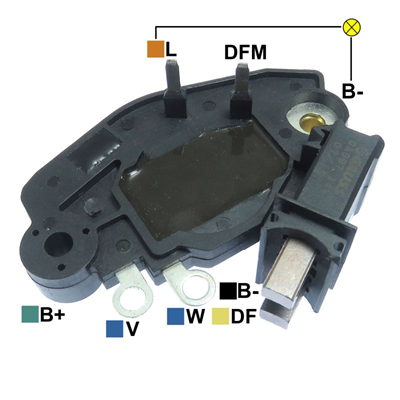 REGULADOR MB MERCEDES BENZ A160 CITROEN BERLINGO 12 L-DFM TIPO VALEO