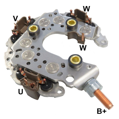 RECTIFICADOR DODGE RAM HONDA ACCORD JEEP 120AMP 12X35A M8X19MM AVALANCHE (GA158) TIPO DENSO