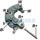 RECTIFICADOR ISUZU SUZUKI TOYOTA SWIFT 120AMP 6X50A TIPO DENSO