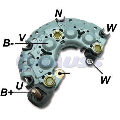RECTIFICADOR TOYOTA VOLVO 115AMP 8X50A TIPO DENSO