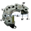 RECTIFICADOR FIAT PALIO TEMPRA 120AMP 6X50A (GA121 GA122) TIPO MAGNETI MARELLI