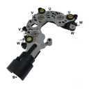 RECTIFICADOR JEEP WRANGLE RENEGADE 150AMP 6X50A M8X15MM HEAVY DUTY AVALANCHE (GA338) TIPO BOSCH