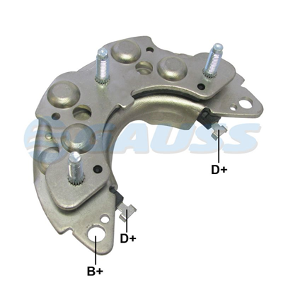 RECTIFICADOR NISSAN SENTRA B13 B14 16V 86>88 120AMP 6X50A AJUSTE PRESIONTIPO HITACHI