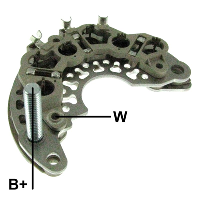 RECTIFICADOR CHEVROLET OPTRA L4 1.6 CHEVROLET SWIFT L4 1.6 130AMP 6X50A AVALANCHETIPO DELCO