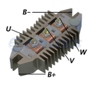 RECTIFICADOR CHEVROLET ASTRA CORSA VECTRA WIN 120AMP 12X35A AVALANCHE (ZENER)TIPO DELCO