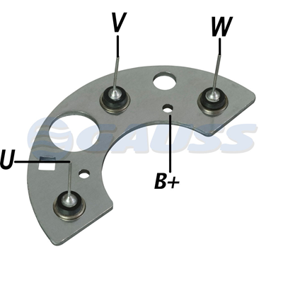RECTIFICADOR WAPSA TRACTORES AGRALE TIPO BOSCH 65AMP 6X35A TIPO BOSCH