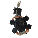 PORTAESCOBILLAS ARRANQUE DELCO DAEWOO MATIZ /CIELO /RACER PLASTICO | REF: IR81142, MCP-303-4, HD-303, 41488C