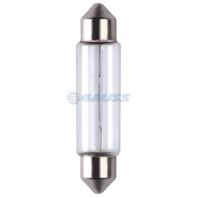 BOMBILLO TIPO FUSIBLE STD 12V 10W 11*44MM /CAJAX10 UNID. MOTOCICLETA