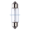 BOMBILLO TIPO FUSIBLE 11X35 SV8.5-8 12V 5W MINIATURA STD CAJA X 10 6418 12844 MOTOCICLETA