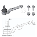 ROTULA INF CHEVROLET CHEVY (MECANICO) CORSA CAR:Ø15 0IC-PERNOØ15 0AGUJERO:Ø12 5