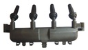 BOBINA ENCENDIDO PEUGEOT  206 1 .4 307  306 1.4L CITROEN PACHA NEGRA SIN MODULO 4P GC4054 GC4074   LEIG009   SD-6010