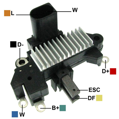 REGULADOR VW VOLKSWAGEN GOL 2001-2002 PARATI 12 2 L-W TIPO PRESTOLITE