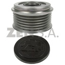 POLEA RUEDA LIBRE HYUNDAI ACCENT I25 ELANTRA I20 I30 IX20 IX35 TUCSON VELOSTER CRETA KIA CARENS CERATO RIO SOUL SPORTAGE STONIC 6X16