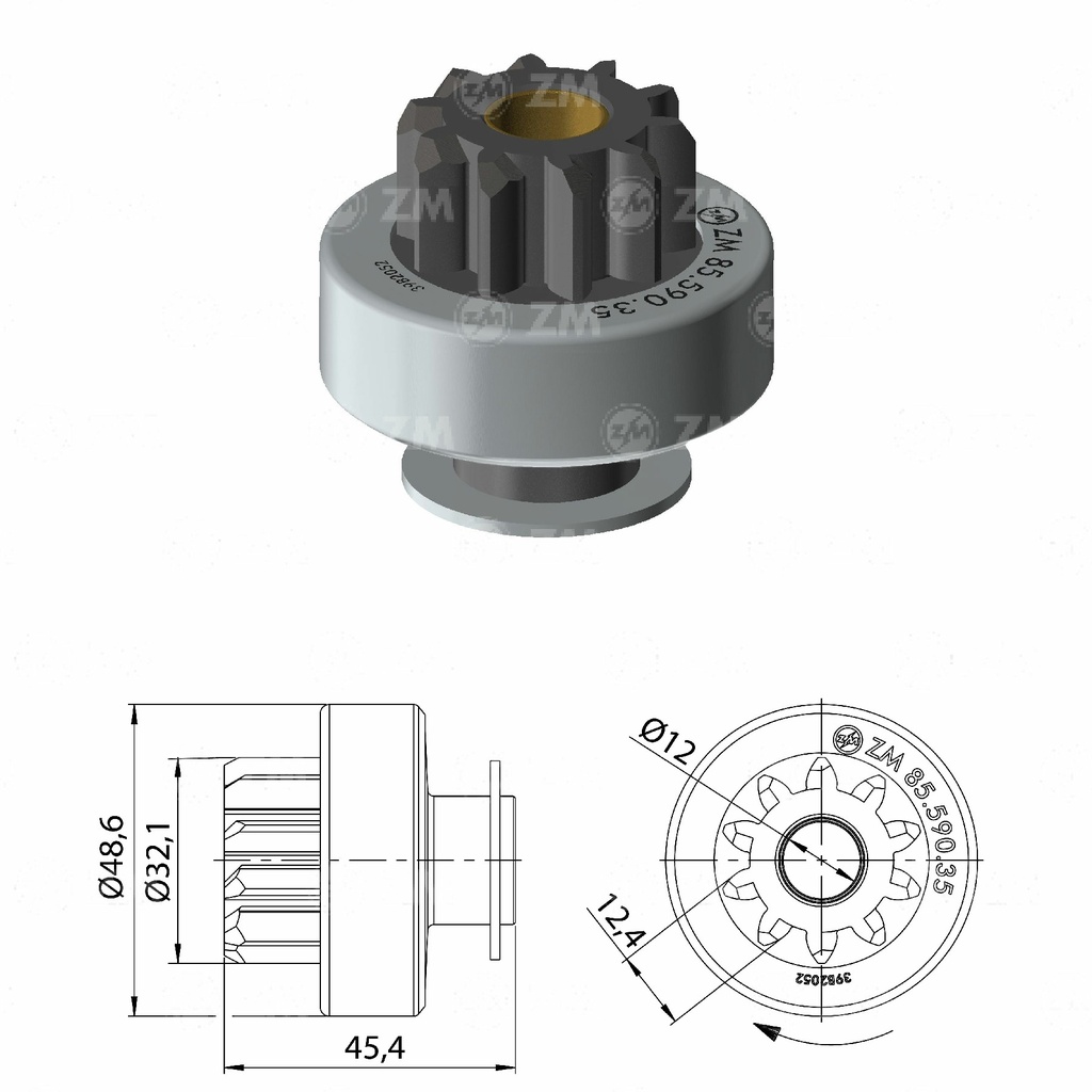 BENDIX RENAULT MASTER 2015 T-10