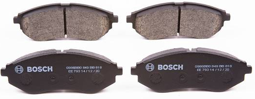 PASTILLA DE FRENO DEL NEW BLUE FMSI D1269-8385 CHEVROLET AVEO 2007-2014,SPARK GT 2006-2010