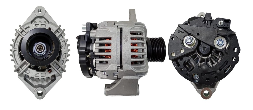 ALTERNADOR AGRALE FORD CARGO 12V 120AMP 1PIN P: 8PK T:BOSCH V:INT(GA231 GA1423IB231)