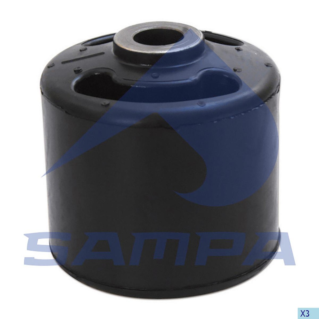 BUJE SUSPENSION MUELLE GOMA HENDRICKSON TRAILER DI Ø31,5 D Ø152 C21824 C3558