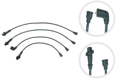 CABLE ENCENDIDO CHEVROLET SPRINT INYECCION 3 CILINDROS  1997 - 2000  1.0L  6V