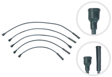 CABLE ENCENDIDO VW VOLKSWAGEN ESCARABAJO 1954-1974 1.3L 