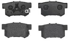 PASTILLA FRENO TRAS SM FMSI 7418-D1086 HONDA ACCORD CROSSTOUR 05-13 ,CIVIC LX/ALW/AT 1.8 2014,ODYSSEY 1995,CRV 2.4 16V 4X4 07-17 SUZUKI KIZASHI 2010-2013 , GREAT WALL HOVER H6 2012.SM FMSI 7418-D1086