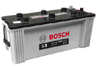BATERIA BOSCH ECU S3 - 150 AH - 1500 CAJA 4D (880,D,L 50,9 AN 22, AL 23,8 CM)