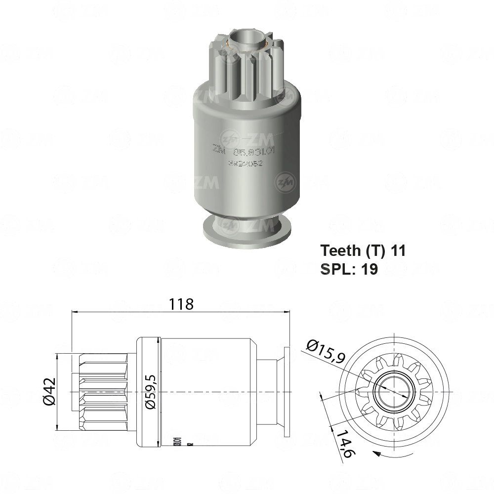 BENDIX SCANIA 114C MERCEDES MULA ACTROS OM447 OM449A 11D