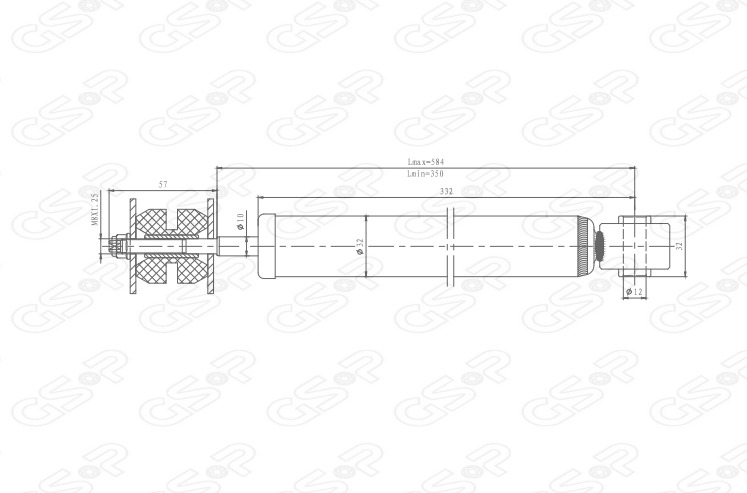 AMORTIGUADOR TRAS RENAULT KWID 1.0 2020-2023 