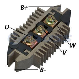 [07GA1805] RECTIFICADOR CHEVROLET ASTRA CORSA VECTRA WIN 120AMP 6X50A TIPO DELCO