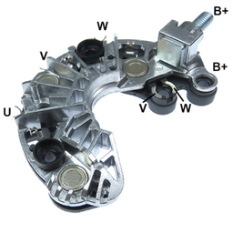 [07GA1814] RECTIFICADOR HYUNDAI ELANTRA VELOSTER KIA FORTE PICANTO SOUL 120AMP 6X50A M8X16MM AVALANCHE (GA912 GA950) TIPO VALEO