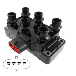 [29GC4044] BOBINA ENCENDIDO FORD EXPLORER E-150 E-250 ECONOLINE RANGER 4.0L PACHA HORIZONTAL 4 P        SD-3037