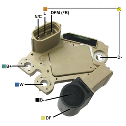 [07GA913] REGULADOR KIA SOUL 2.0 I30 HYUNDAI SANTAFE ELANTRA 2.0 12 3 N C-L-DFM(FR) TIPO VALEO