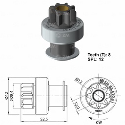 [858561001] BENDIX HYUNDAI ATOS SANTRO VISION 8D TIPO LUCAS