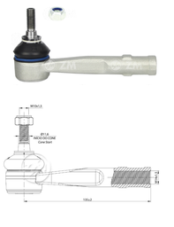 [51ZM-27011009] TERMINAL EXTERNA DER JEEP COMPASS