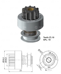 [858582501] BENDIX TRACTORES NEW HOLLAND CON ARRQ MARCA ISKRA