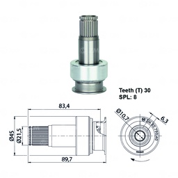 [858579040] BENDIX NISSAN XTRAIL RENAULT KOLEOS