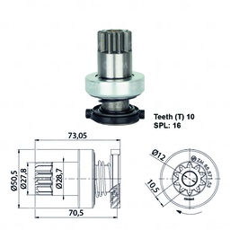 [858557153] BENDIX MERCEDES CLASE C E CLK SLK 10D