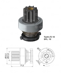 [858557130] BENDIX FORD CARGO T-10