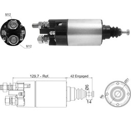 [02ZM-1842] AUTOMATICO 39MT LB 12V TIPO MITSUBISHI
