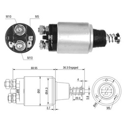 [02ZM-537] AUTOMATICO MERCEDES BENZ MB 12V CON PROTECTOR TIPO BOSCH
