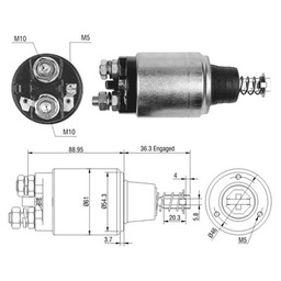 [02ZM-548] AUTOMATICO MERCEDES BENZ 24V CON PROTECTOR TIPO BOSCH