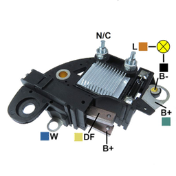 [07GA115] REGULADOR TOYOTA COROLLA 1.41.6 1999>2010 12 CON ESCOBILLAS TIPO MAGNETI MARELLI