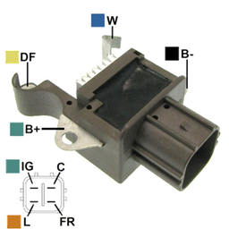 [07GA140] REGULADOR HONDA ACCORD NEW CIVIC 2012> 12 TIPO DENSO