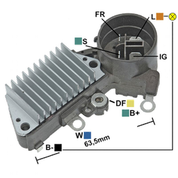 [07GA845] REGULADOR HONDA ACURA 12 4 S-FR-IG-L TIPO NIPPONDENSO