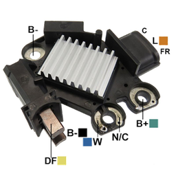 [07GA912] REGULADOR HYUNDAI I10 1.0 2013 KIA PICANTO 1.250 2011 KIA RIO SPICE KIA REVOLUTION 12 3 C-L-FR TIPO VALEO (GA1812)