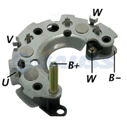 [07GA1301] RECTIFICADOR FIAT PALIO TEMPRA 120AMP 6X50A (GA121 GA122) TIPO MAGNETI MARELLI